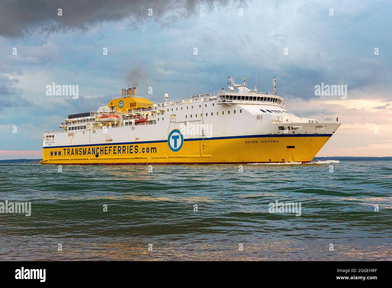 Seven Sisters is a passenger ferry operated by DFDS on the cross ...