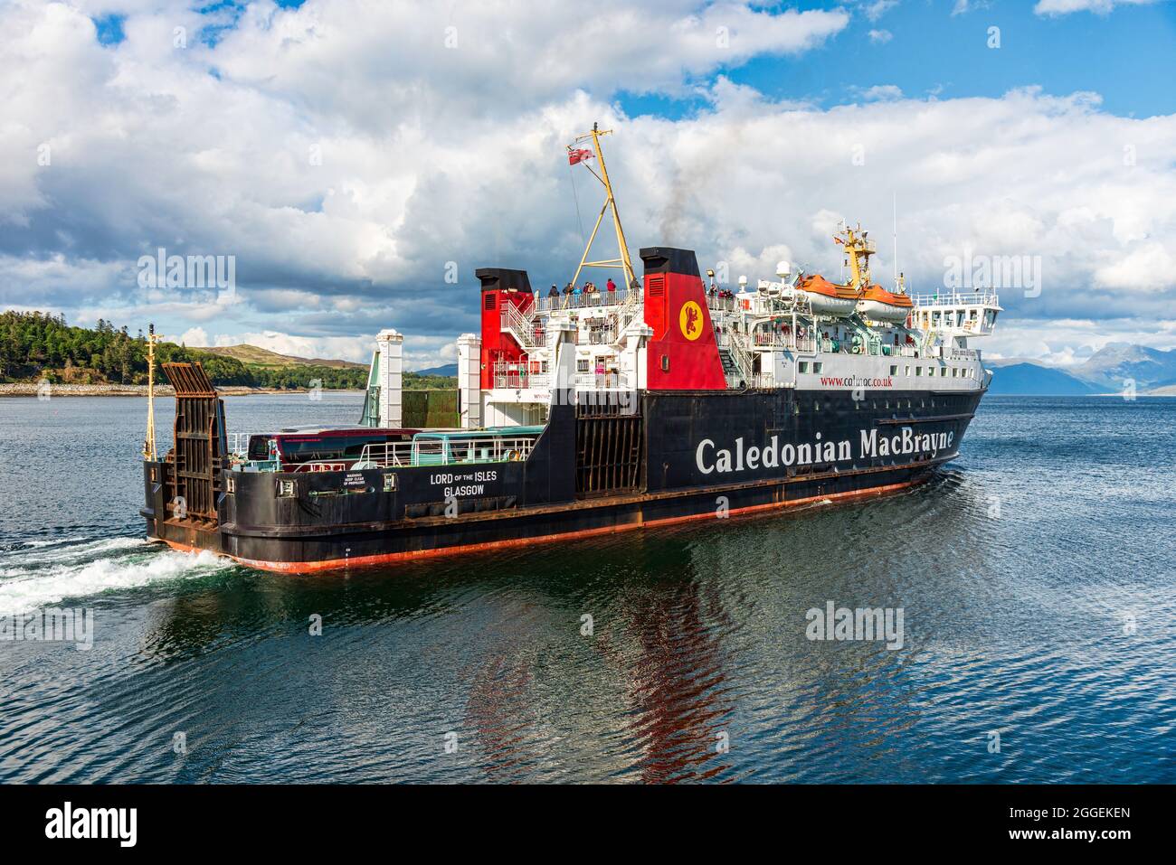 The ferry Lord of the Isles operated by Caledonian MacBrayne (CalMac