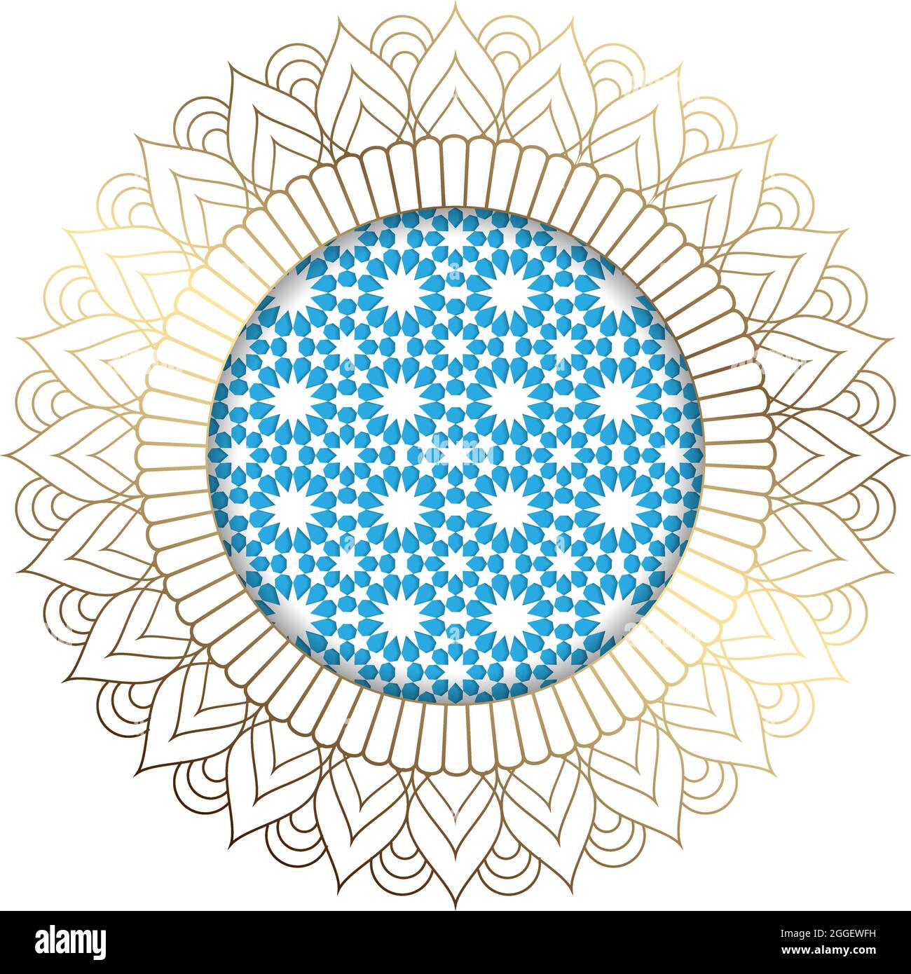 Round frame in vintage style of flowing lines. Border for decoration postcards, logos, banners, clearance of goods and promotional products. Decorativ Stock Vector