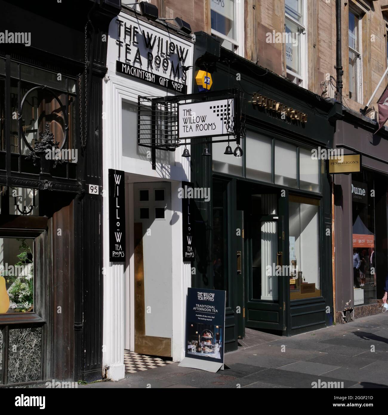 The Willow Tea Rooms, designed by Charles Rennie Mackintosh, Buchanan