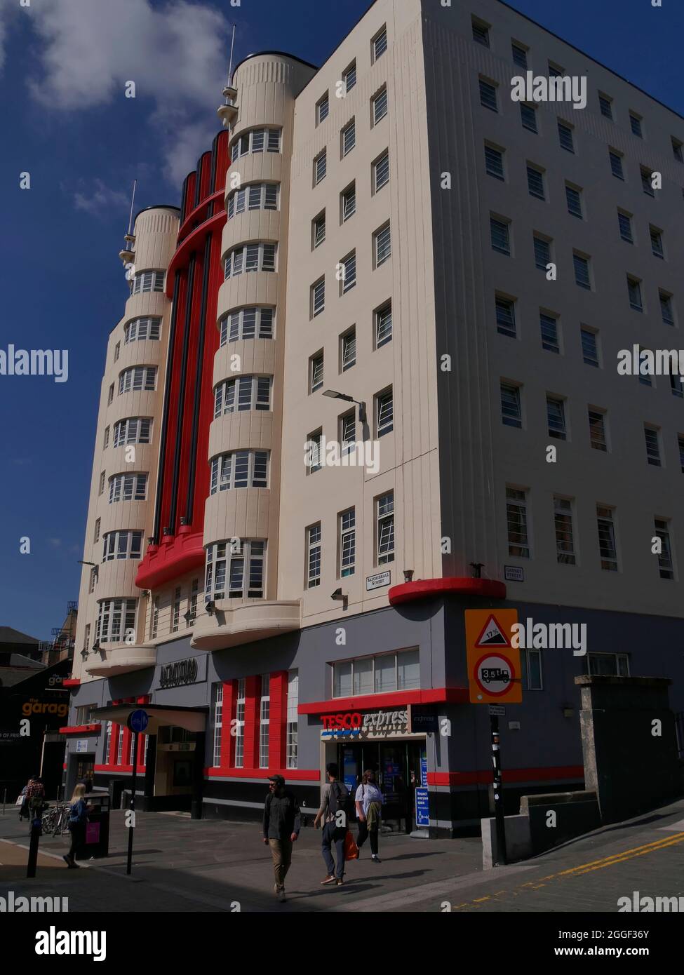 the Art Deco Beresford building ( fromerly a hotel), Sauchiehall Street