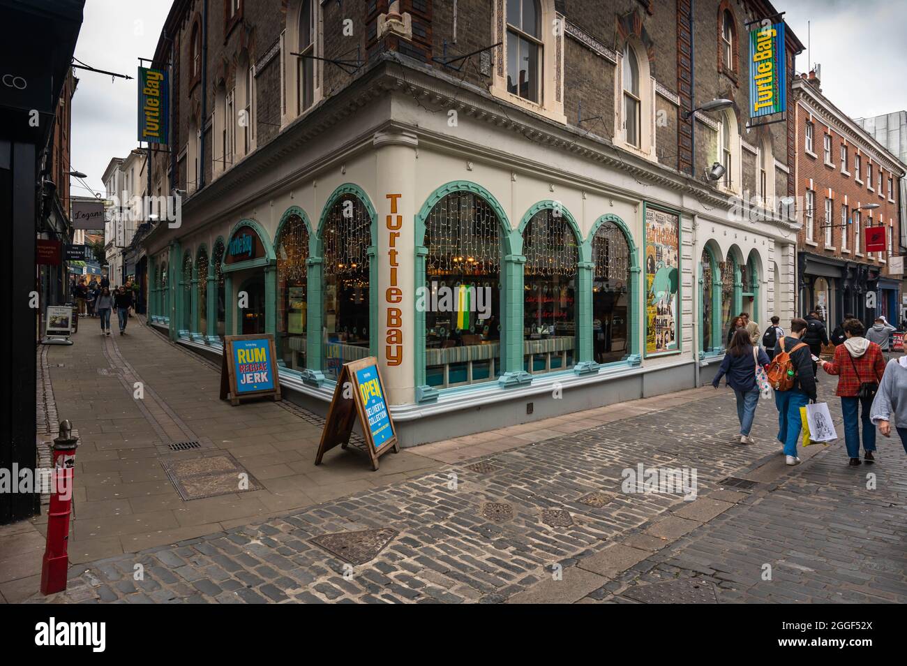 a-view-of-the-famous-turtle-bay-restaurant-in-norwich-city-centre-stock