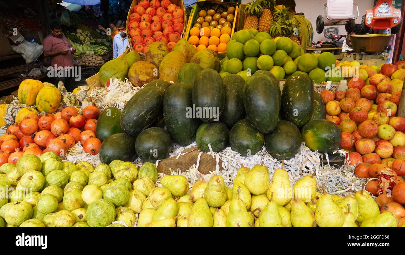 Organic Seasonal fruits Stock Photo Alamy