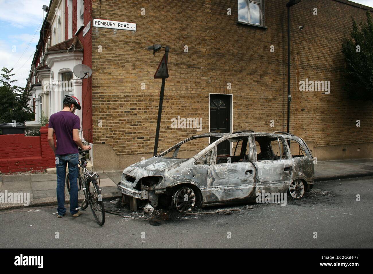 Tottenham Riots 2011 Stock Photo