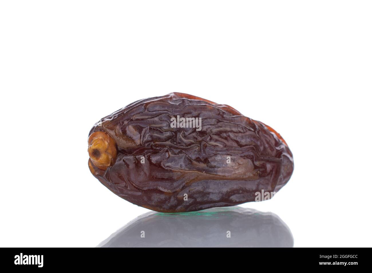 One Rotten Dates One royal date, close-up, isolated on white Stock Photo - Alamy