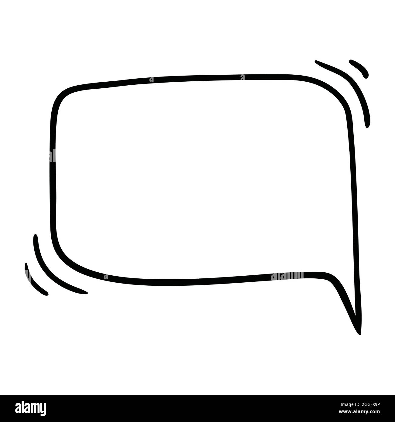 Vector white blank paper speech bubble on transparent background ...