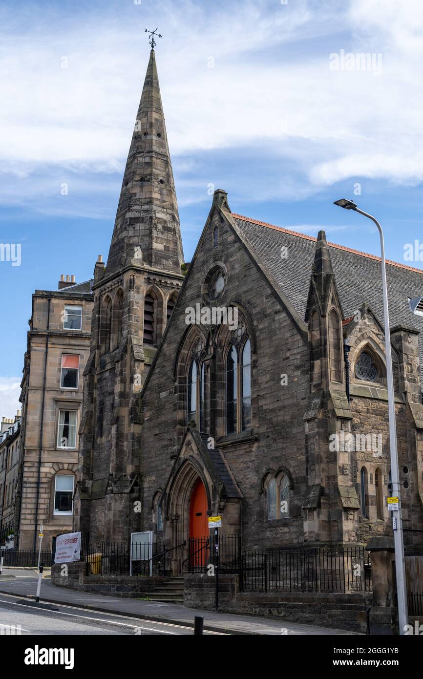 Edinburgh City Newtown and Oldtown Buildings scolded UK Stock Photo