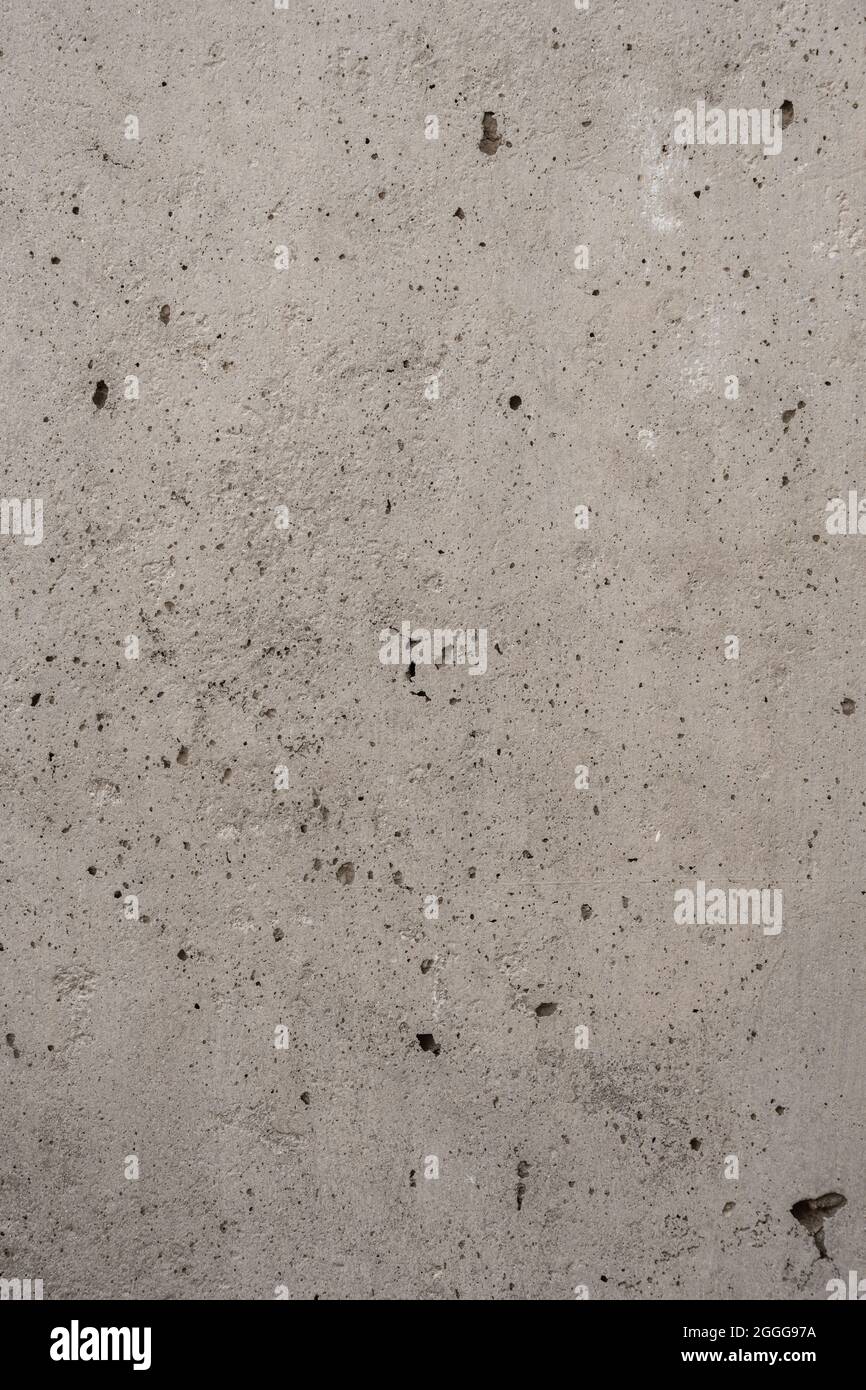 Gray reinforced concrete wall Vector concrete texture background Stock