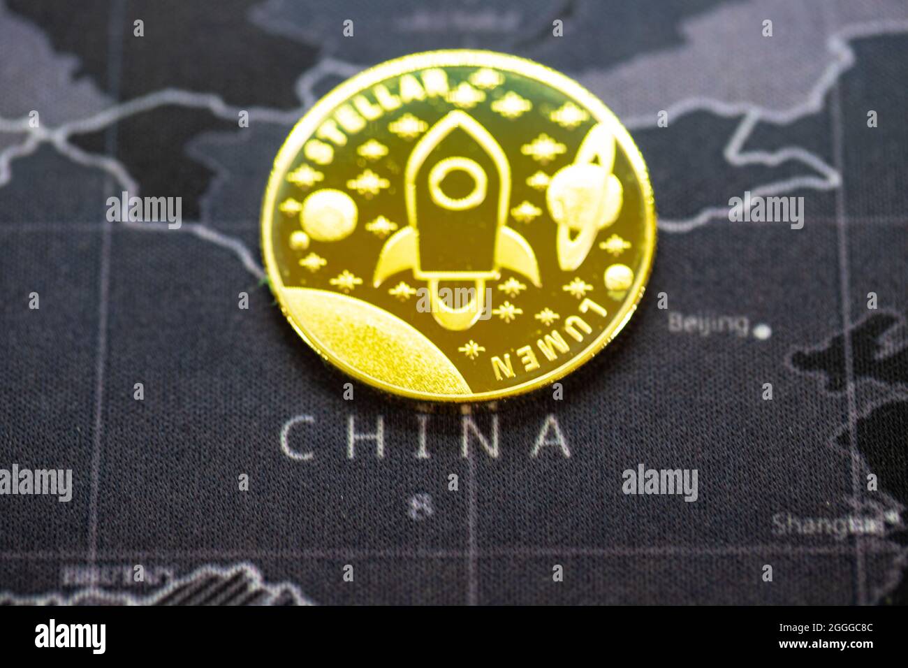 Cryptocurrency bitcoin the future coin, new virtual money. The growth rate  of the gold coin is the important currency for pay everything in the global  Stock Photo - Alamy