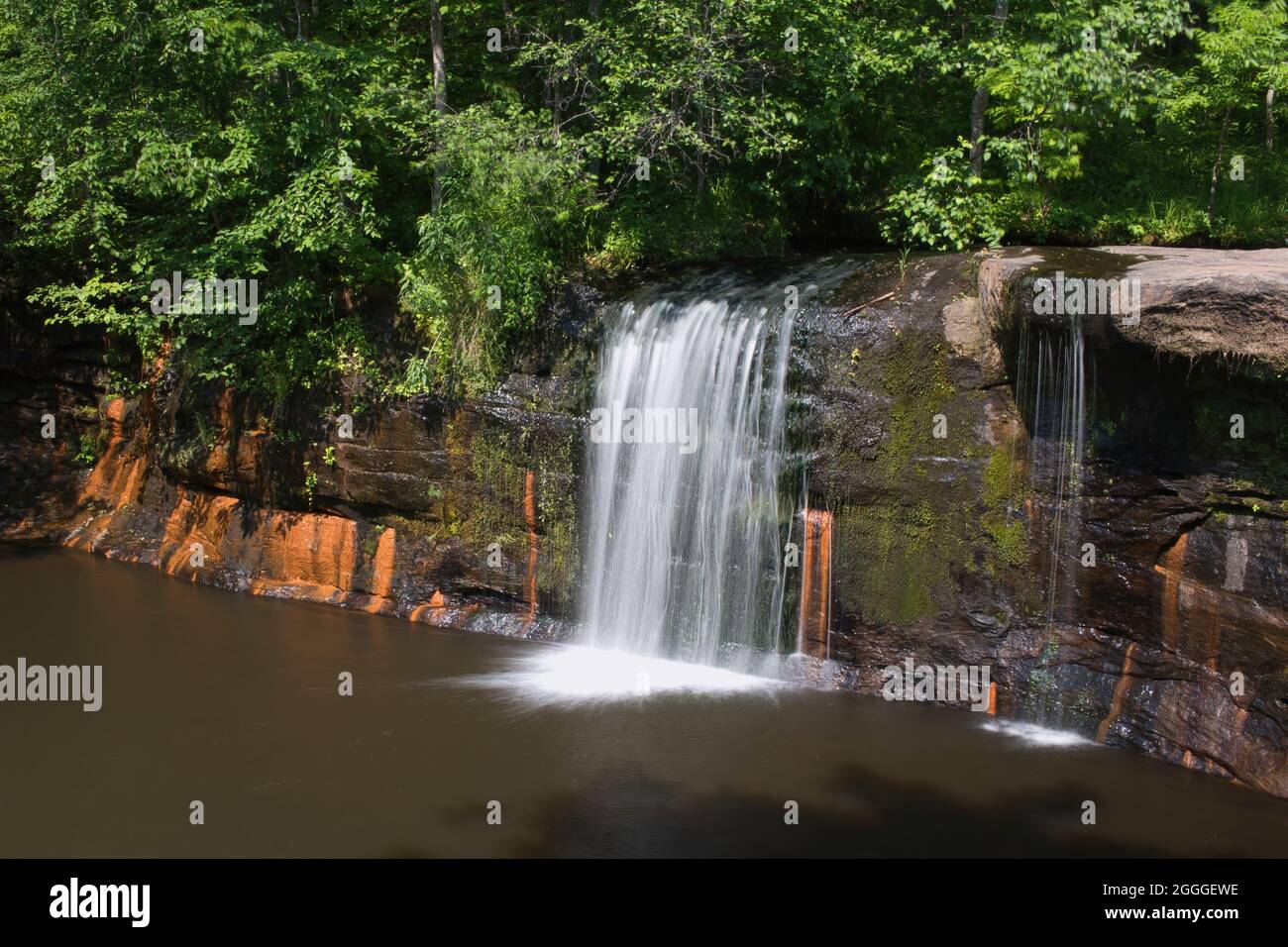 Wolf Creek Falls at Banning State Park in Sandstone, Minnesota