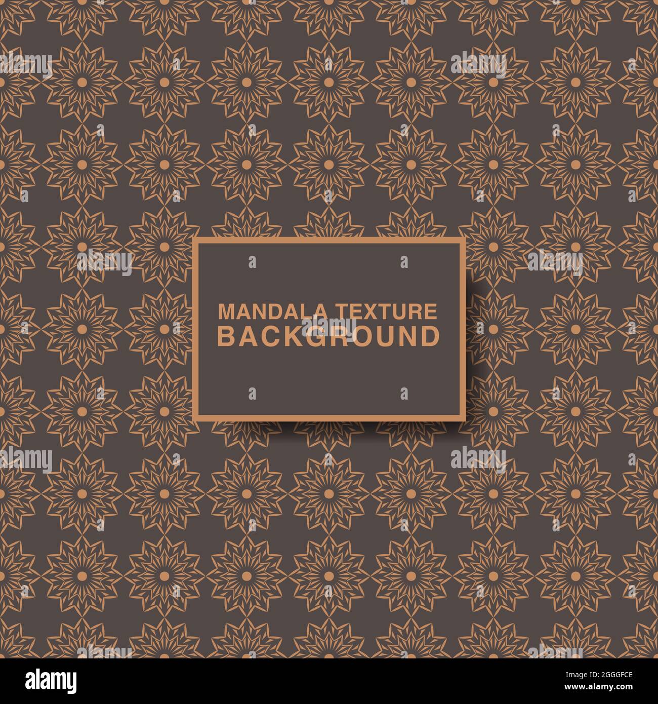 black mandala seamless pattern vector illustration Stock Vector