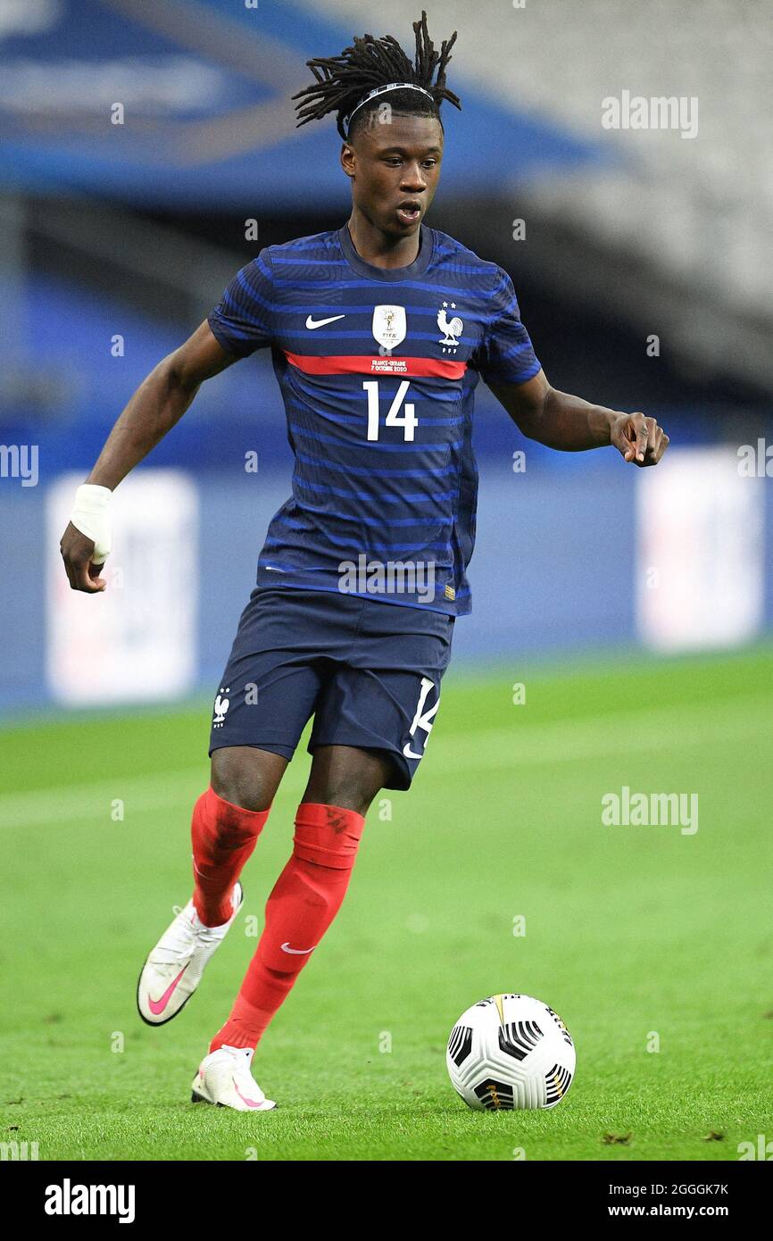 File photo dated October 7, 2020 of Eduardo Camavinga of France in action  during the international friendly match between France and Ukraine in  Paris, France. Real Madrid have signed highly-rated France midfielder