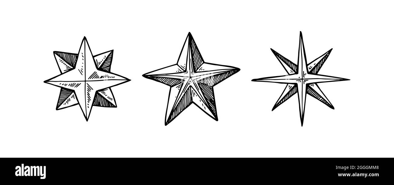 Update 199+ star sketch images