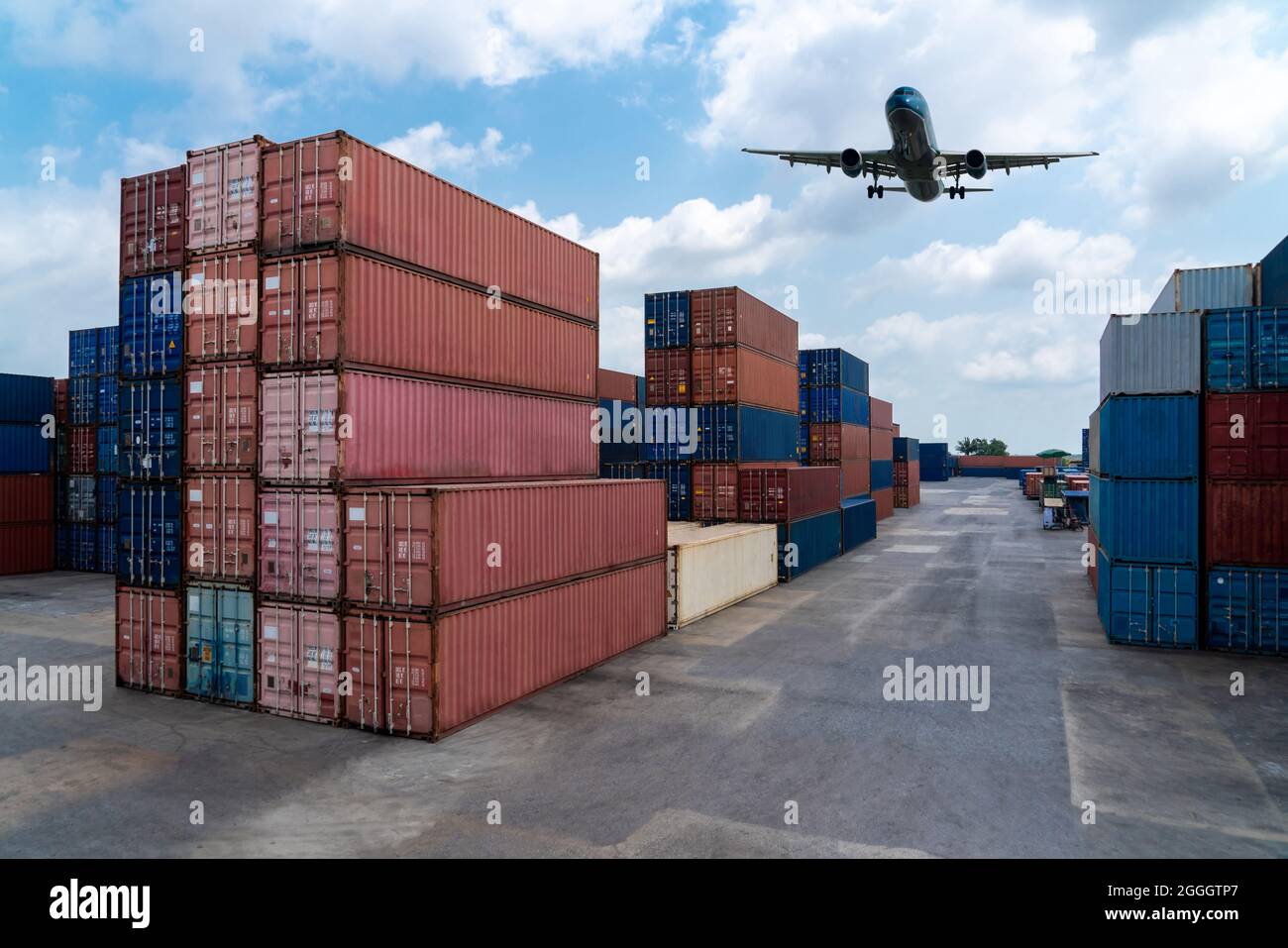 Transport aircraft, delivery on time, computer accounting, control and  accounting of goods. Logistics and delivery set collection icons in  cartoon,fla Stock Vector Image & Art - Alamy