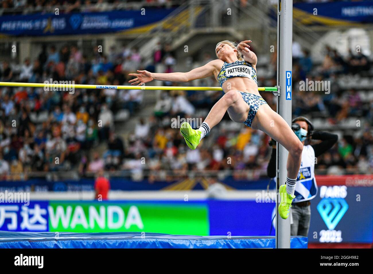 Eleanor Patterson (Women's High Jump) of Australia competes during the