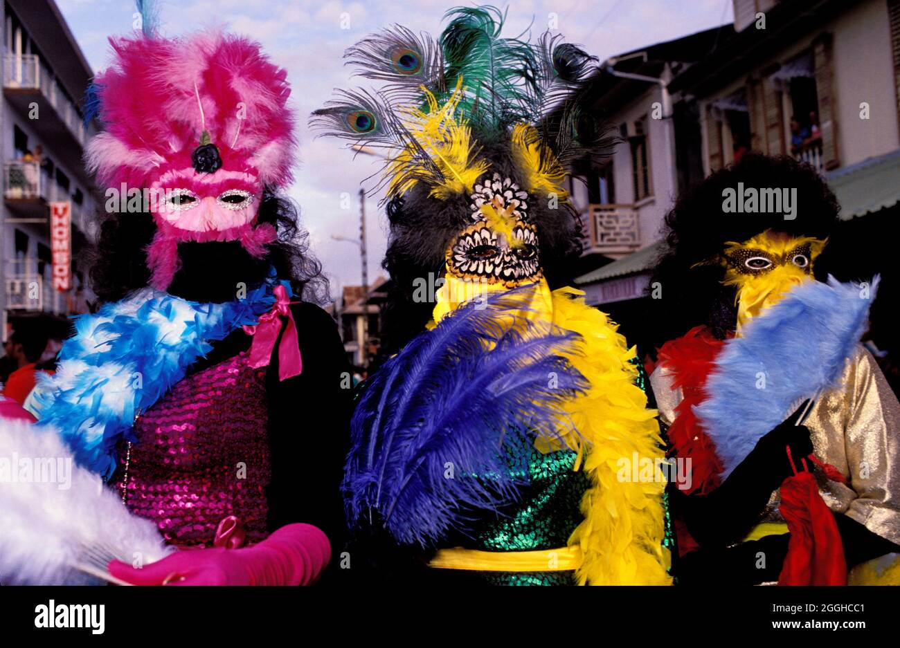 FRENCH GUYANA. CARNIVAL AT CAYENNE CITY Stock Photo Alamy