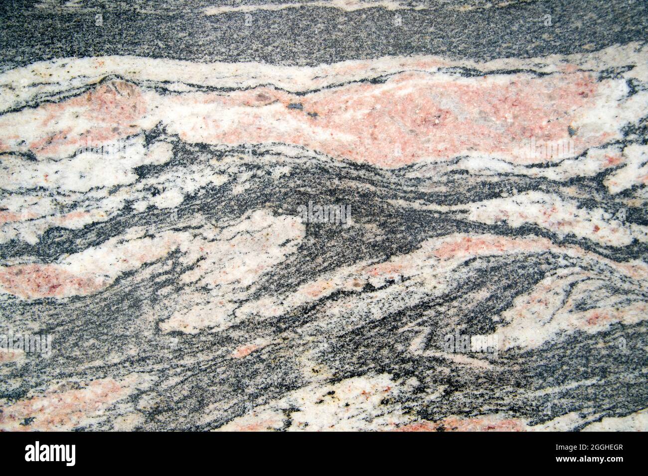 Presentation section of a slab of marble colored Stock Photo Alamy