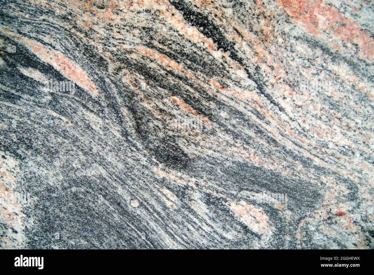 Presentation section of a slab of marble colored Stock Photo Alamy