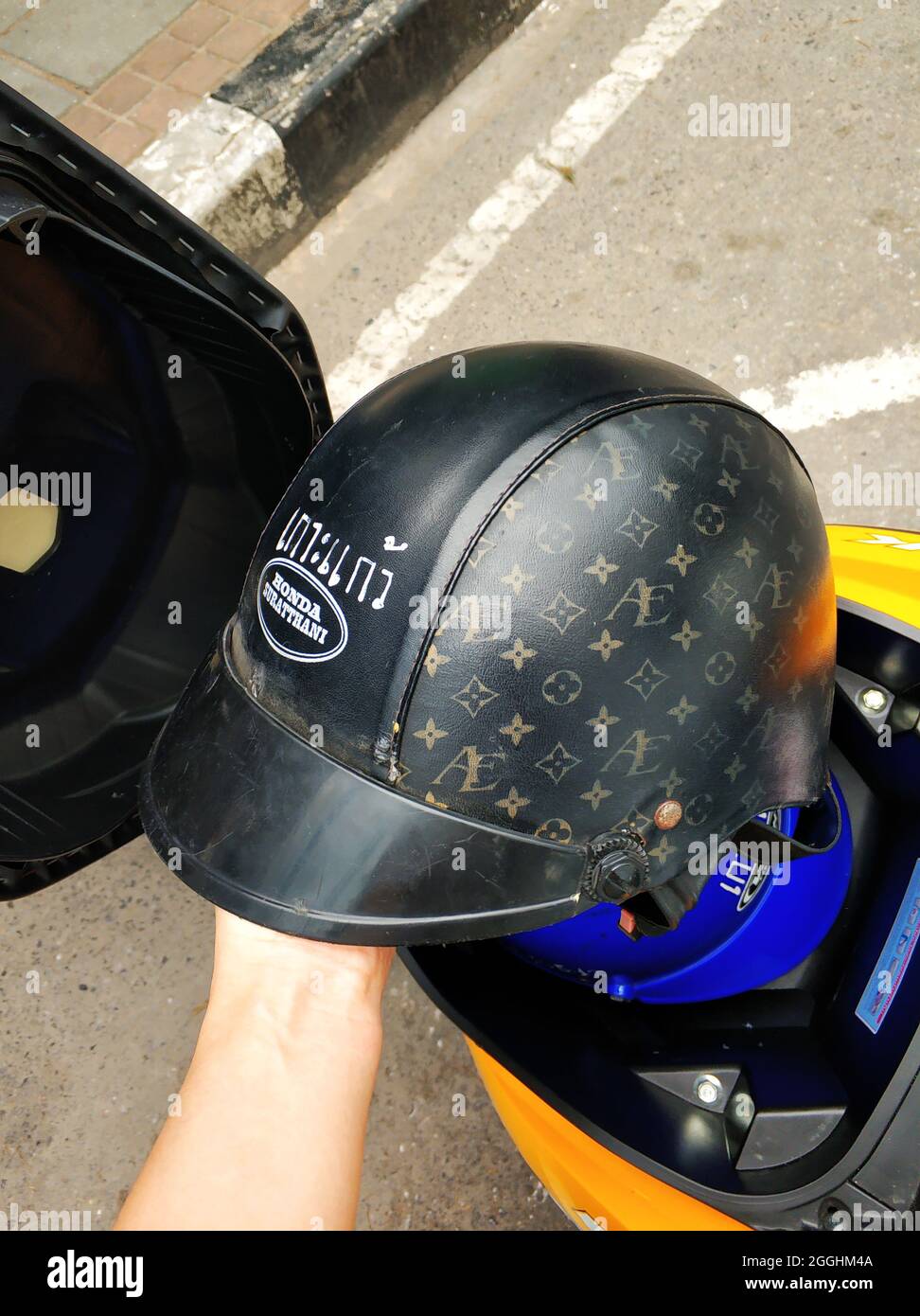 louis vuitton welding helmet