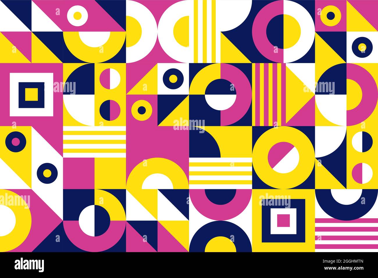 Flat mosaic background Vector illustration Stock Vector Image & Art - Alamy