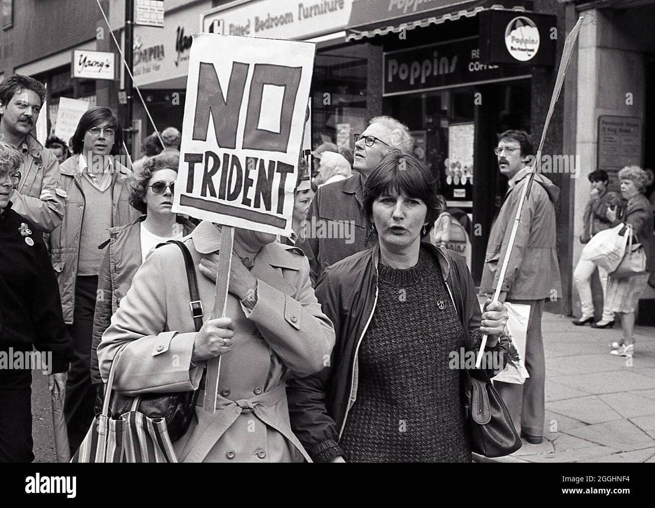 Cnd protest 1985 hi-res stock photography and images - Alamy