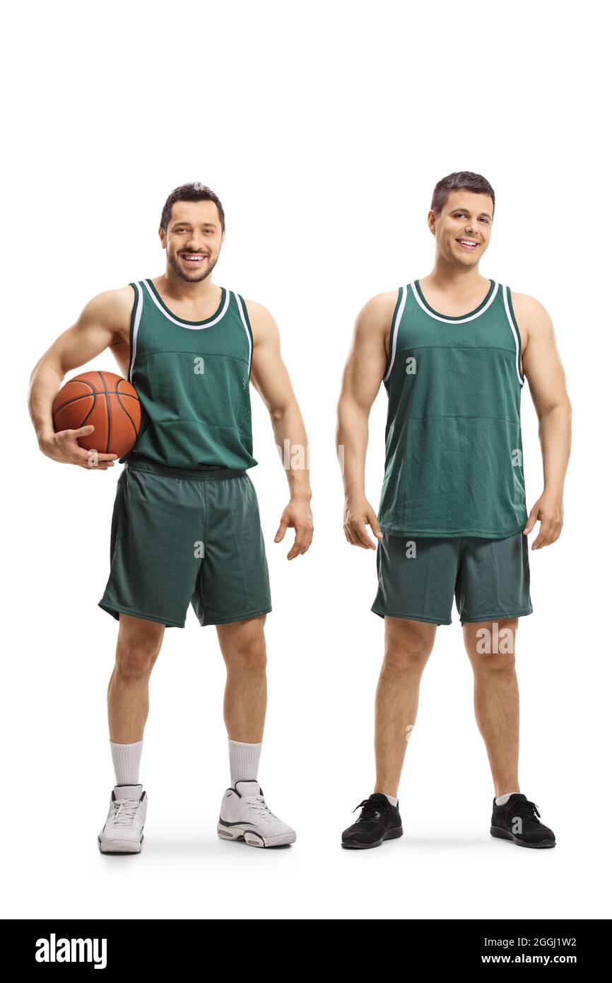 Two basketball players Stock Photo - Alamy