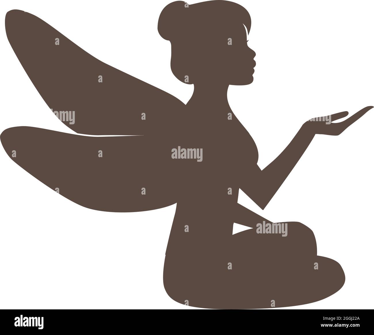 fairy with butterfly wings, vector Stock Vector Image & Art Alamy