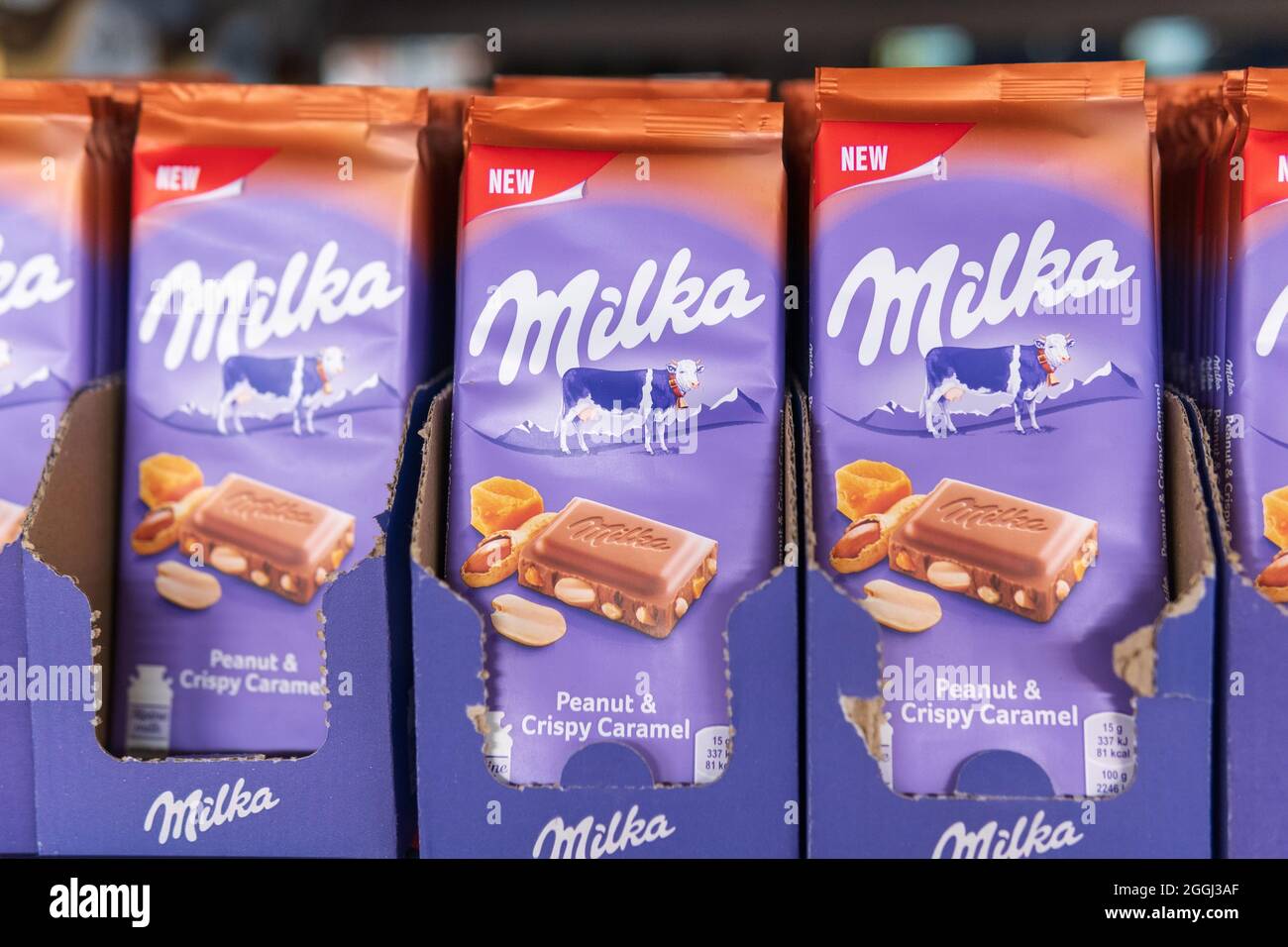 An innovative stick launch from Milka