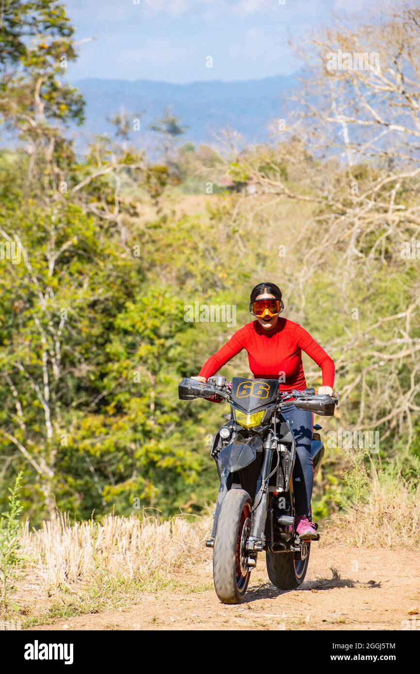 Her online motorcycle adventures