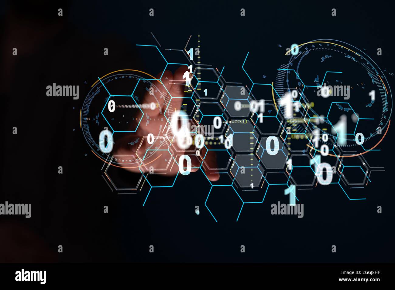 Software, web development, programming concept. Abstract Programming Stock Photo