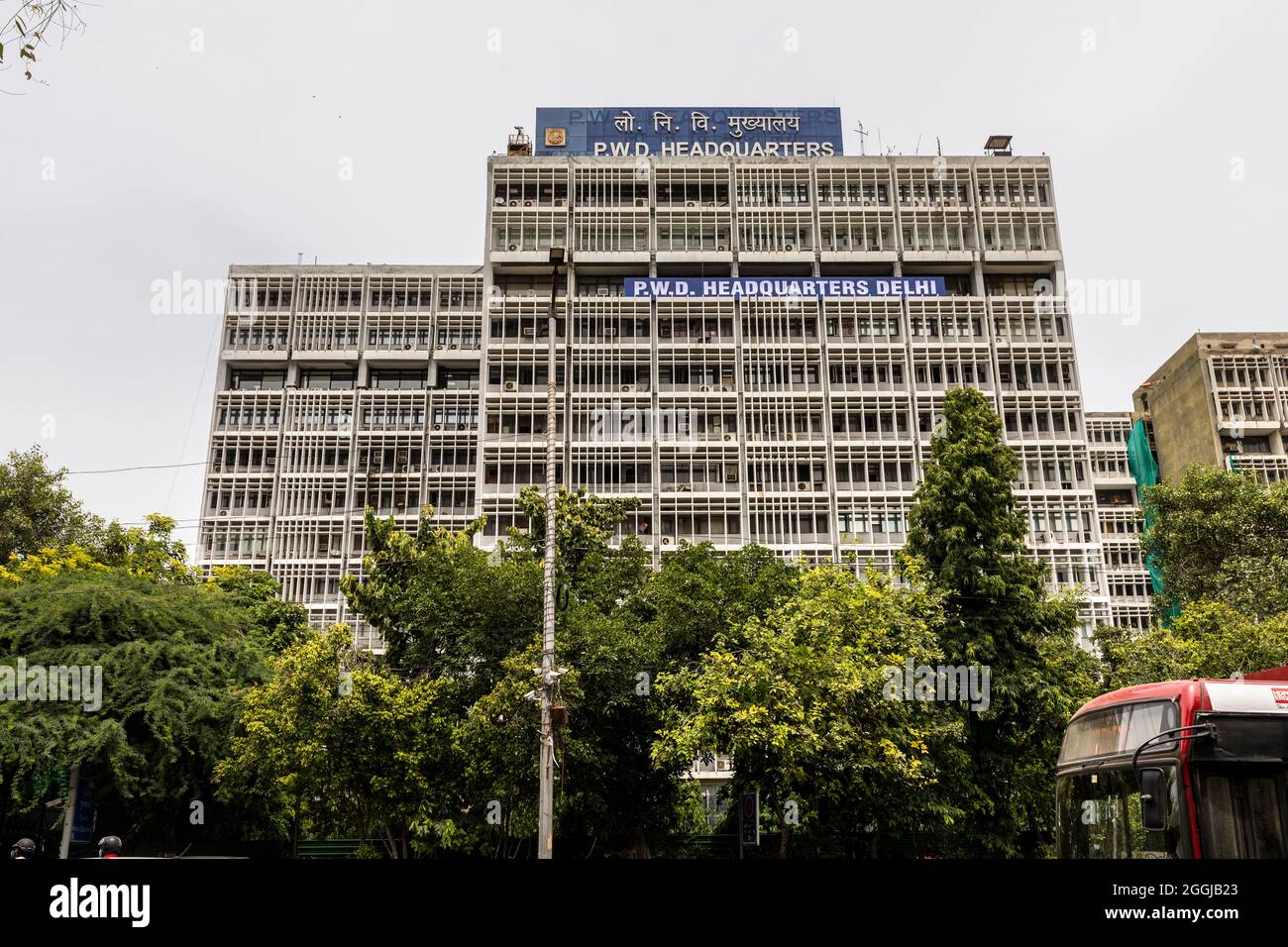 A view of the PWD headquarter office near the ITO crossing. Stock Photo