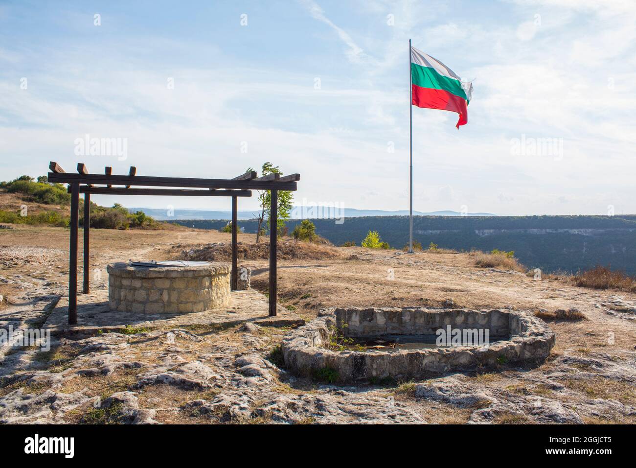 Ruins of the Bulgarian Medieval Fortress of Provadia Stock Photo - Alamy