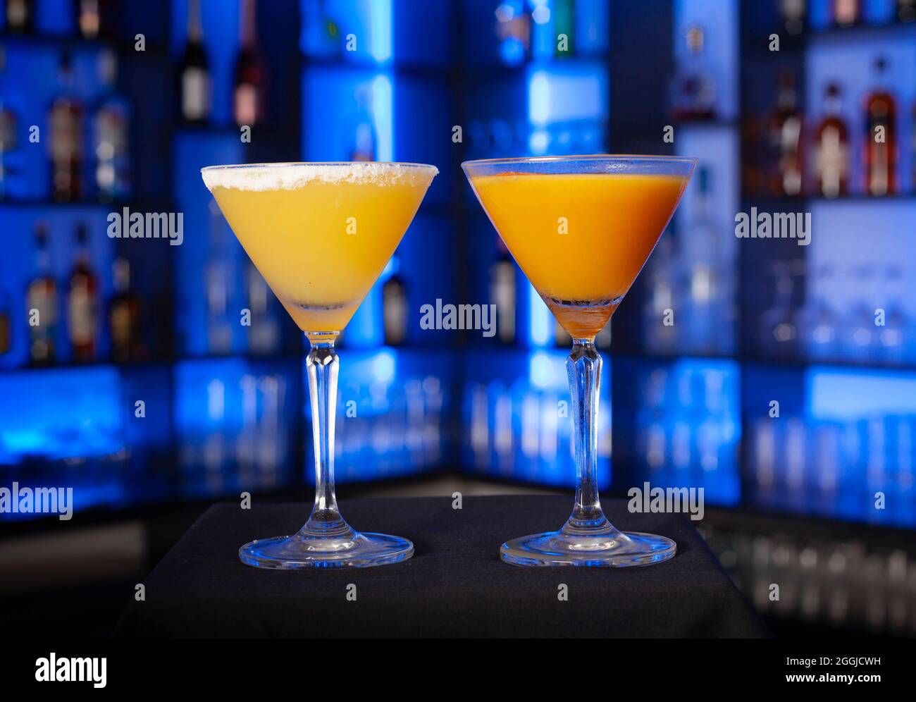 Gin Cocktail with Orange Juice Stock Photo Alamy