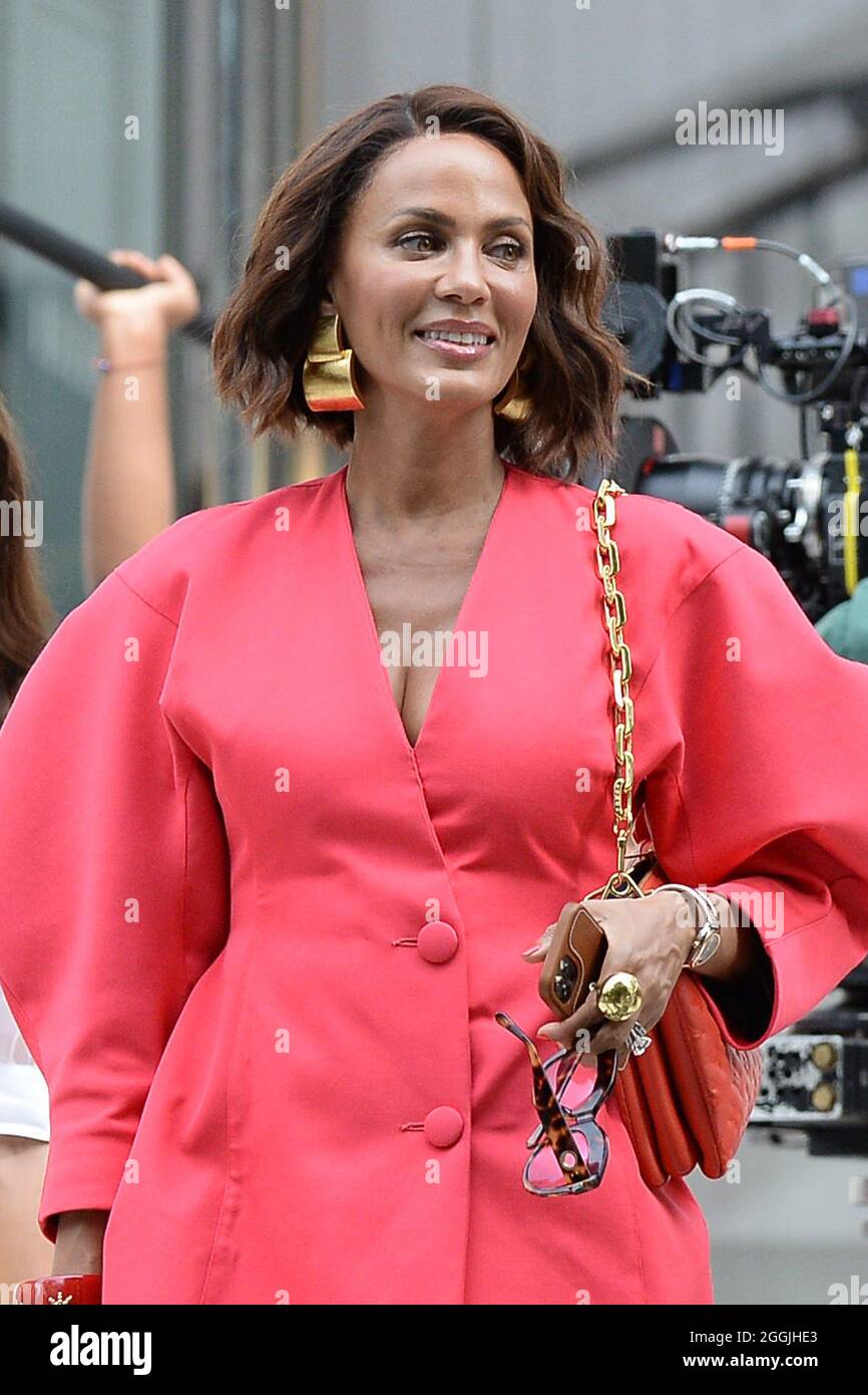 New York, NY, USA. 31st Aug, 2021. Nicole Ari Parker on location for