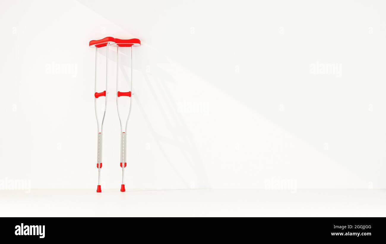 Crutches In Ray Of Light 3d Rendering Stock Photo Alamy crutches-in-ray-of-light-3d-rendering-stock-photo-alamy