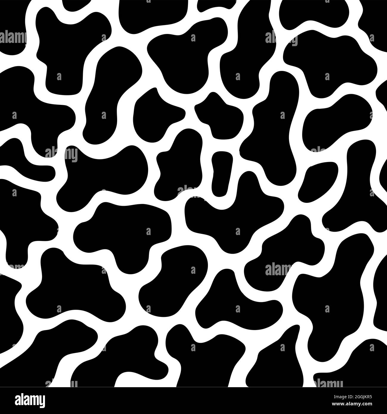 Black and white cow pattern background illustration Stock Photo Alamy