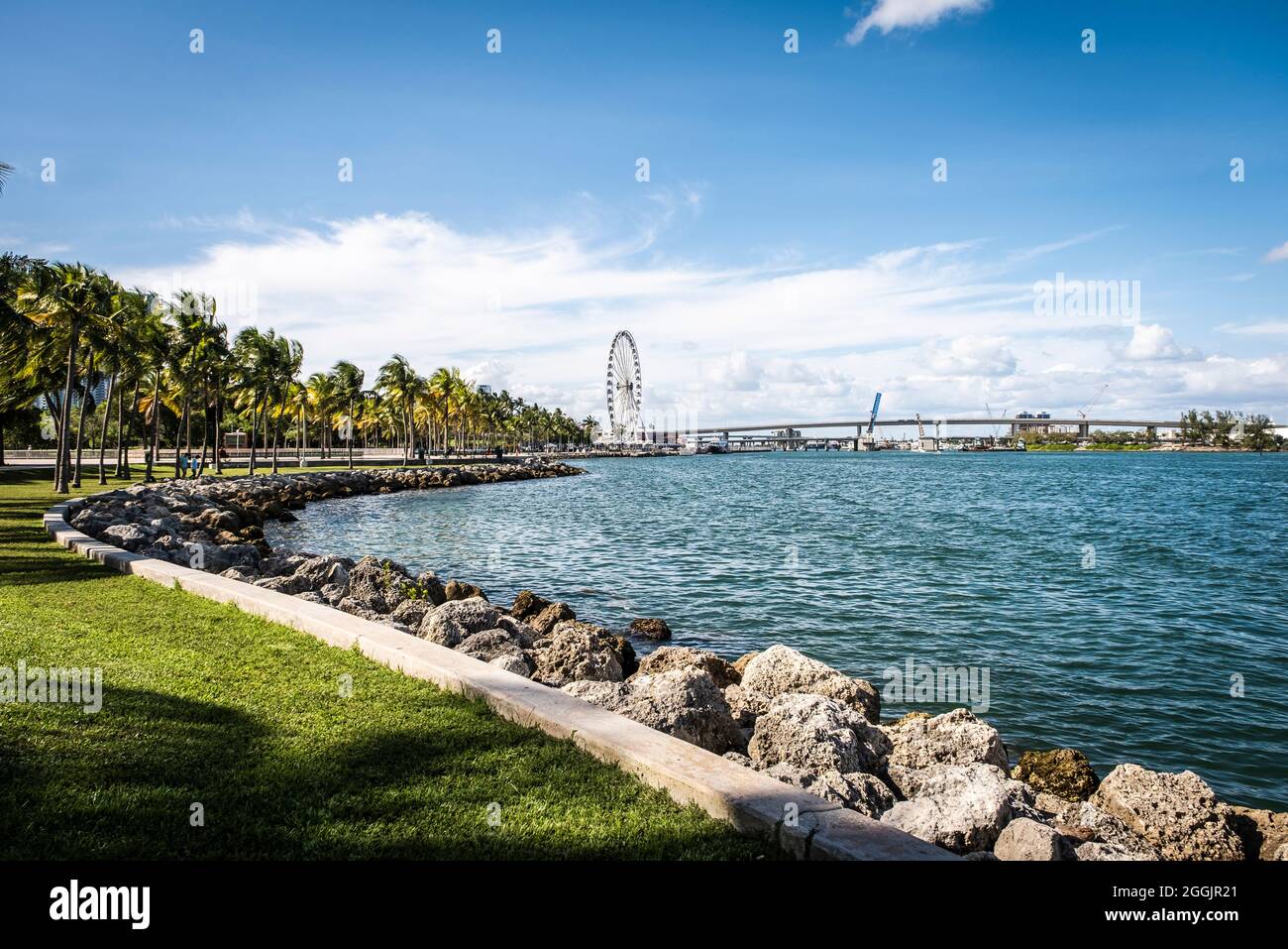 Bayside Marketplace, Downtown Miami, Florida Stock Photo