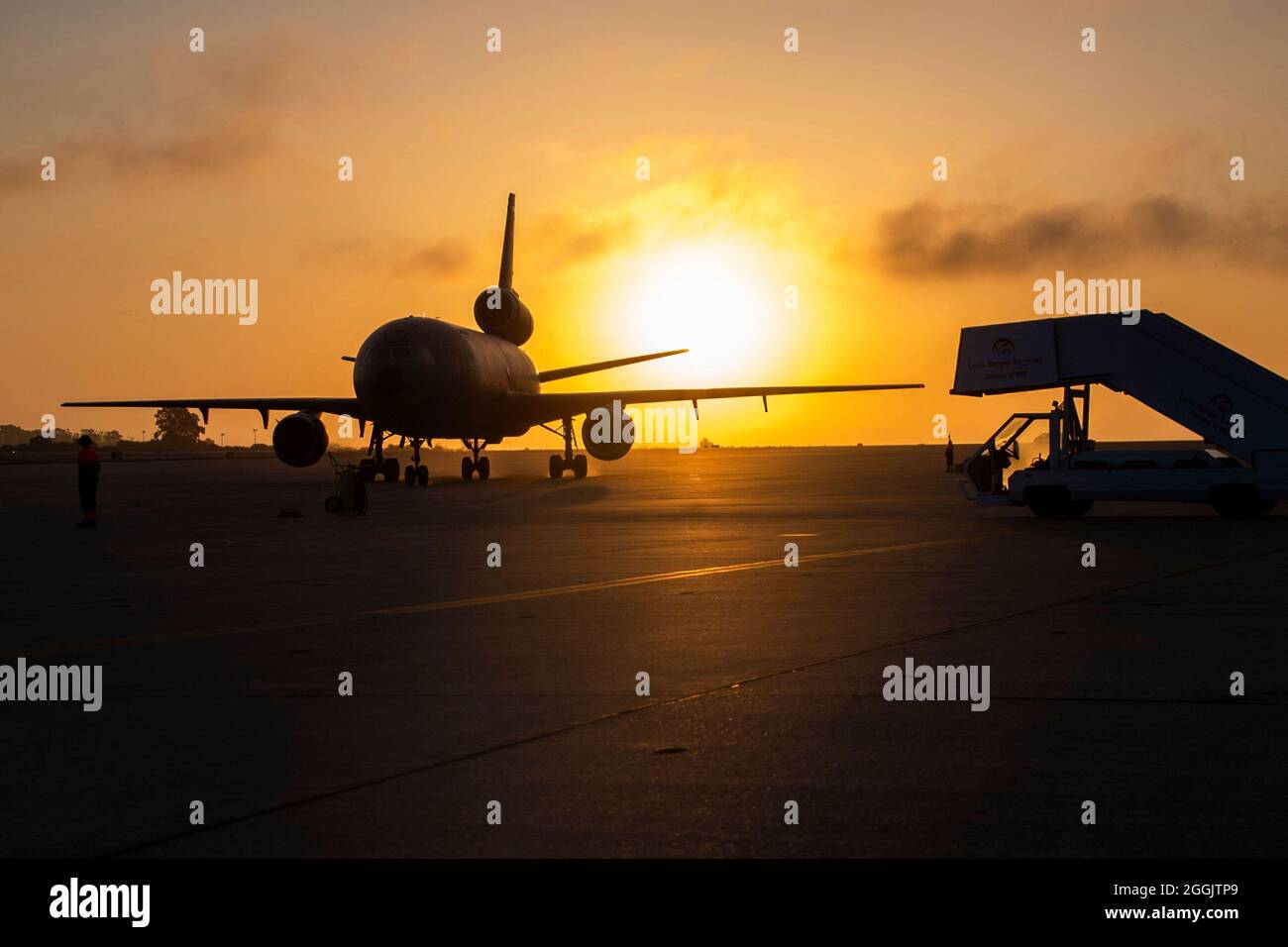 Rota, Spain. 31st Aug, 2021. A U.S. Air Force KC-10 Extender aircraft ...