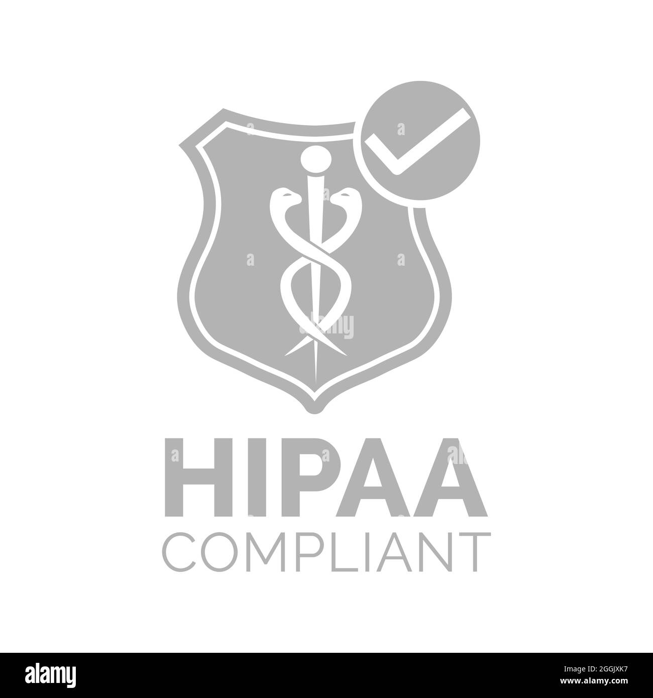 HIPAA Compliance Logo Stock Vector Image & Art Alamy