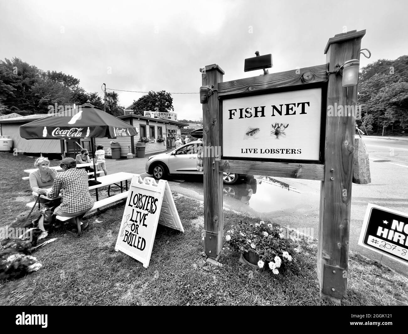 Fish Net Restaurant in Blue Hill, Maine is a Lowkey roadside