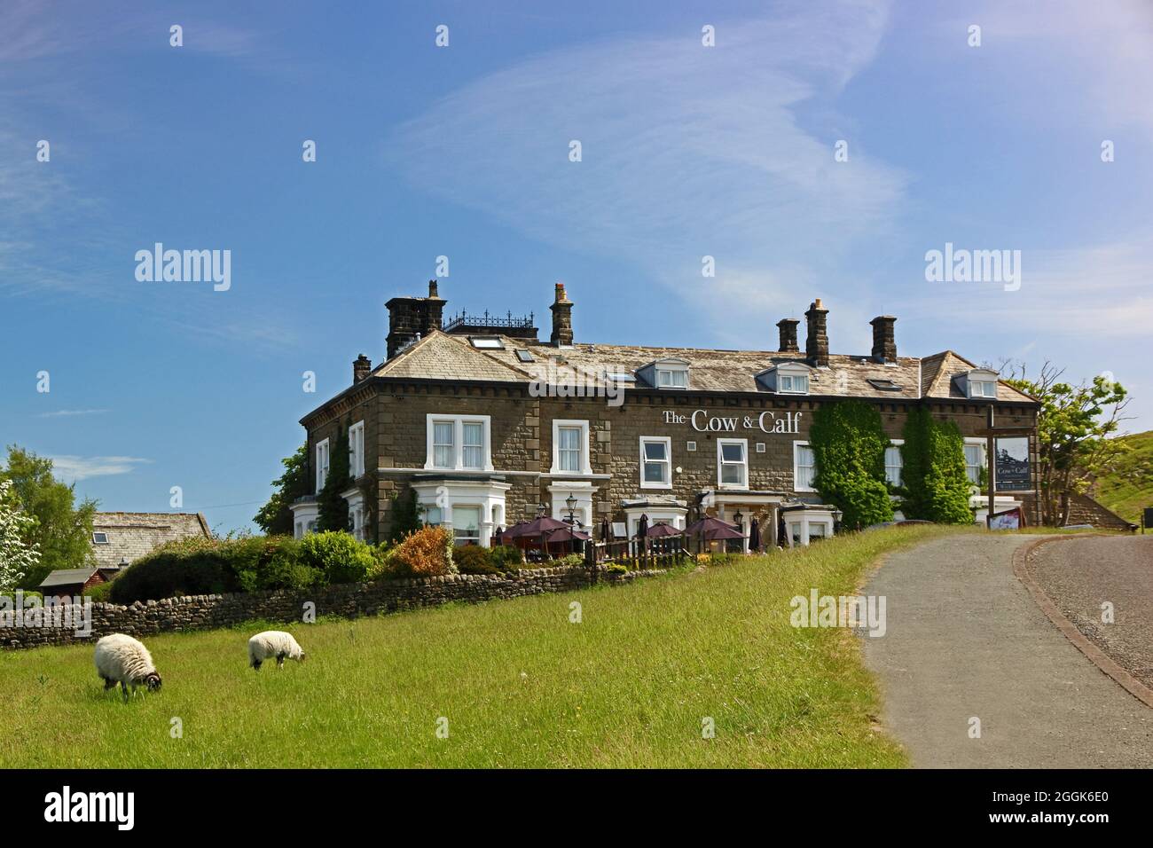 Cow & Calf hotel, Ilkley Stock Photo Alamy