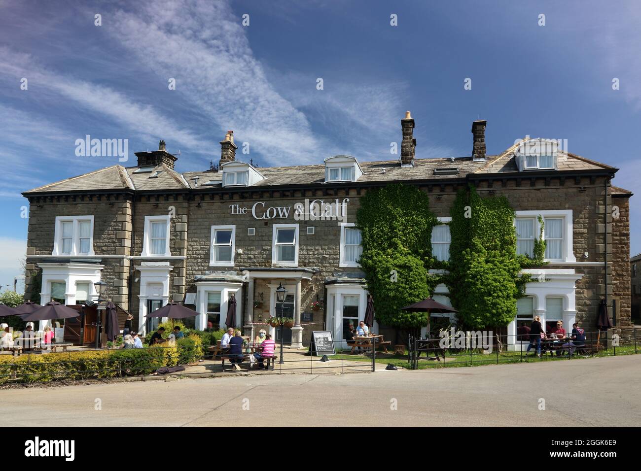 Cow & Calf hotel, Ilkley Stock Photo Alamy