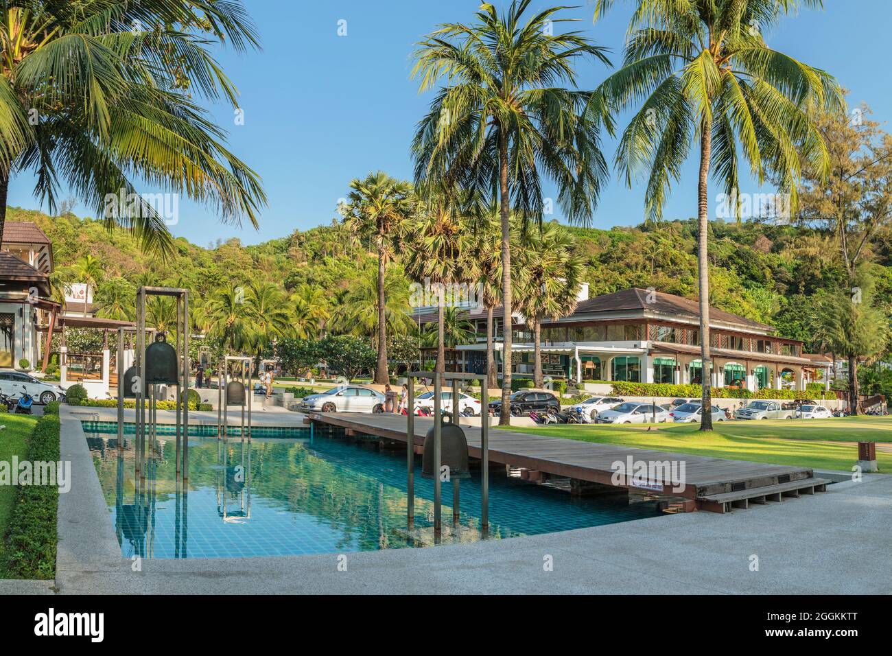 Katahani Hotel, Kata Noi Beach, Phuket, Andam Sea, Indian Ocean, Thailand, Asia Stock Photo