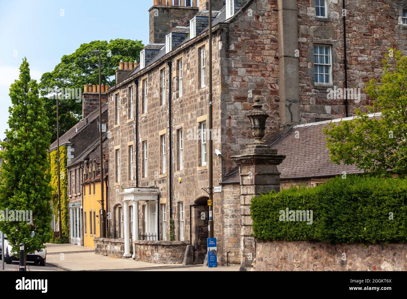 Old building in Musselburgh, East Lothian Stock Photo Alamy