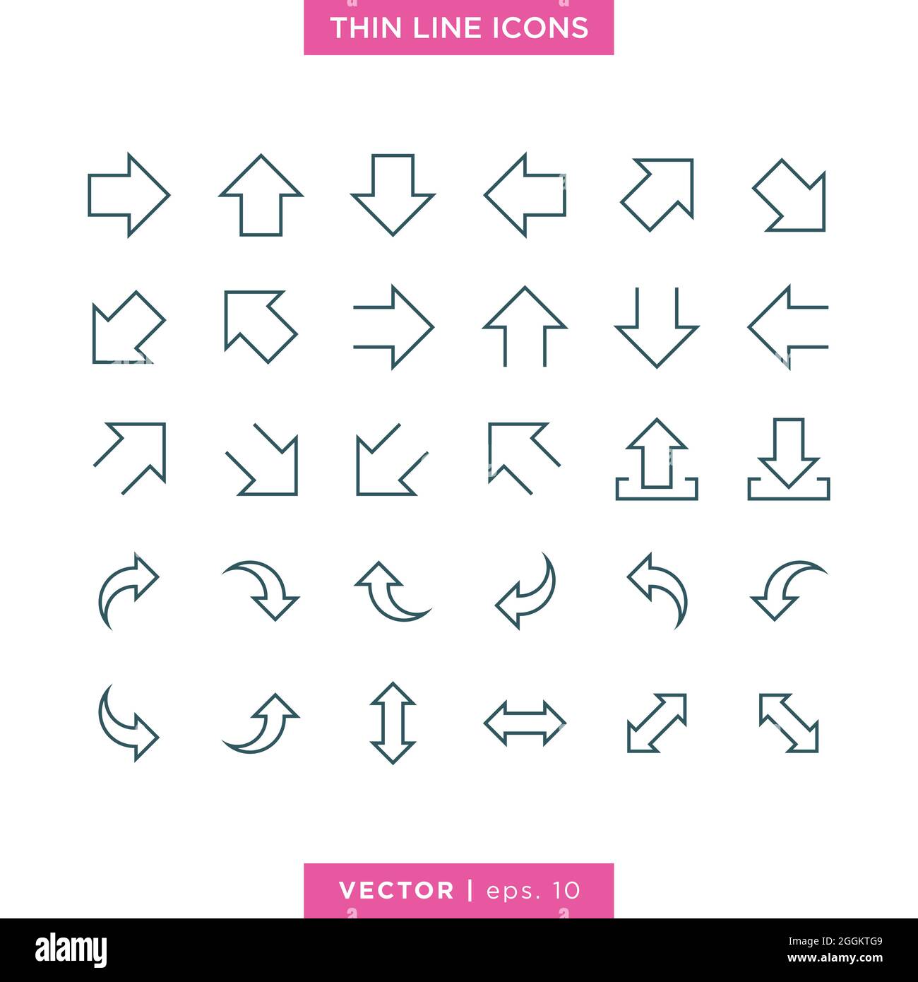 Random direction Stock Vector Images - Alamy