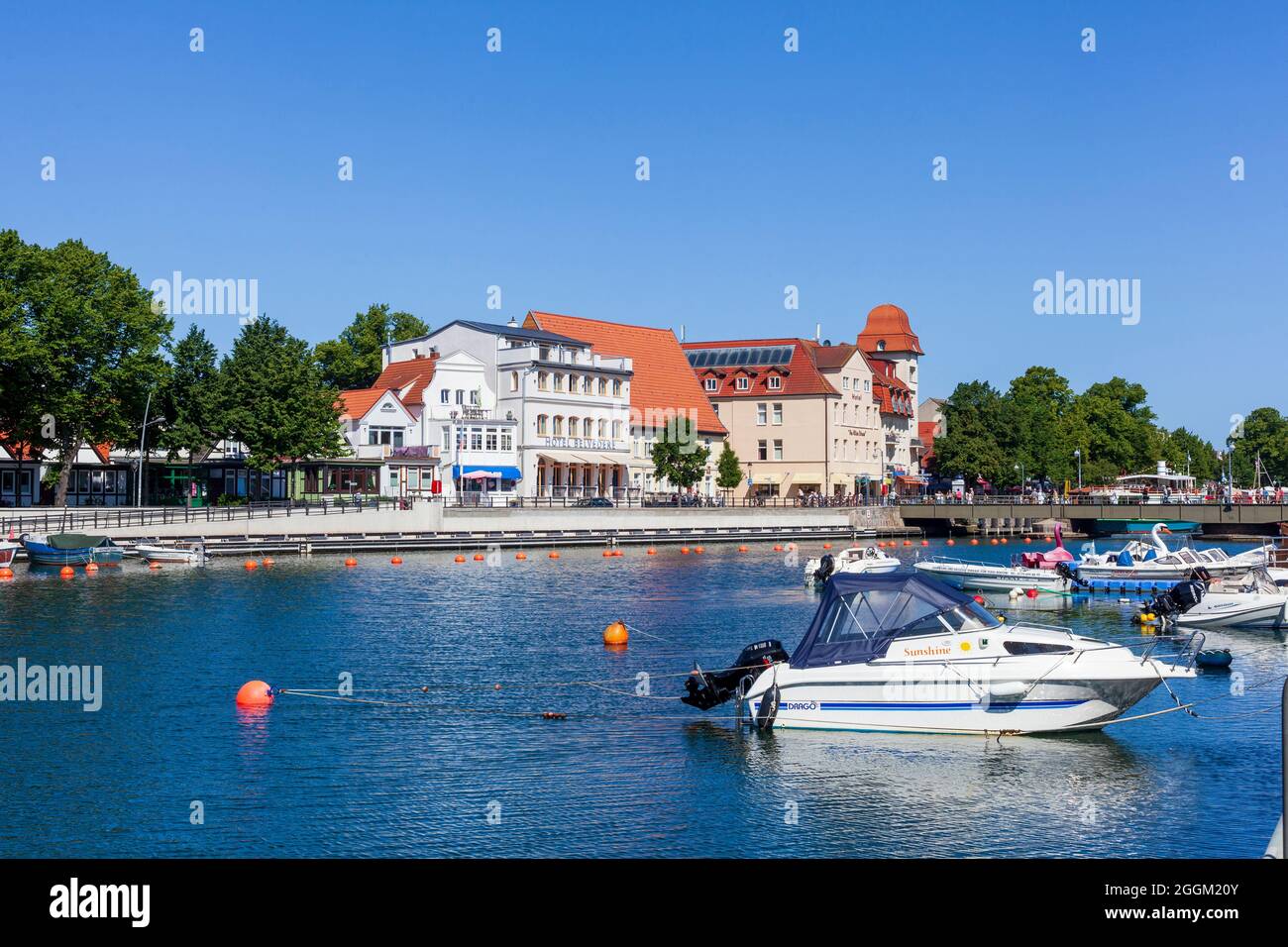 Alter Strom Warnemünde Rostock Mecklenburg Western Pomerania