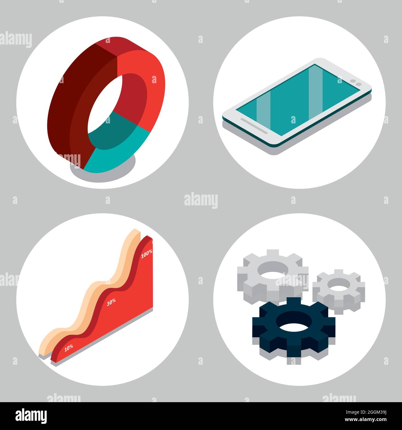 set of analytics data Stock Vector Image & Art - Alamy