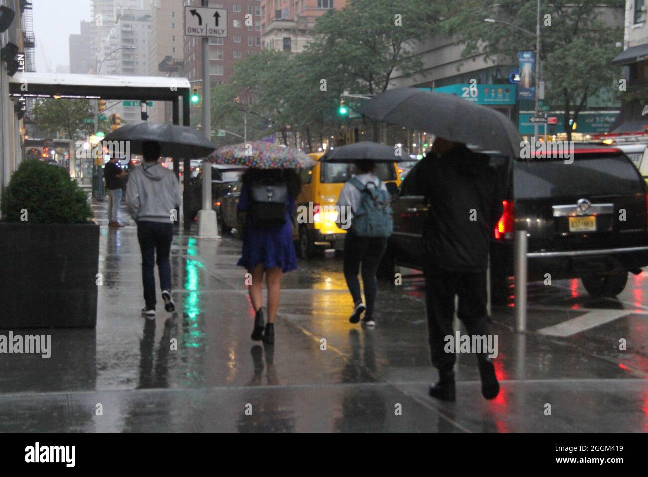 New york hurricane ida flood hi-res stock photography and images - Alamy