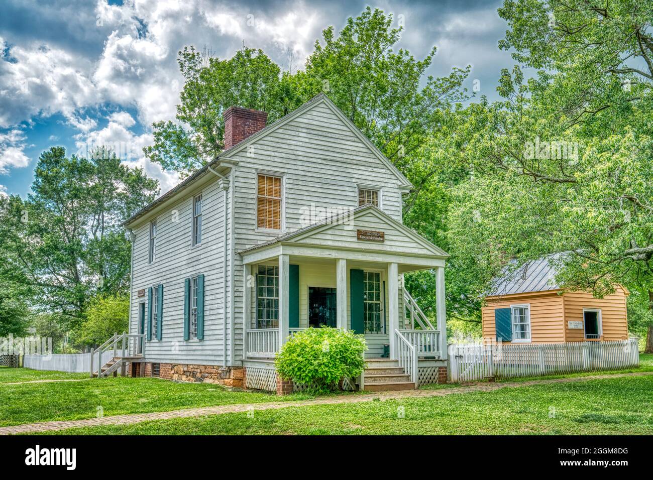 The Meeks Store and Woodson Law Office at the Appomattox Court House