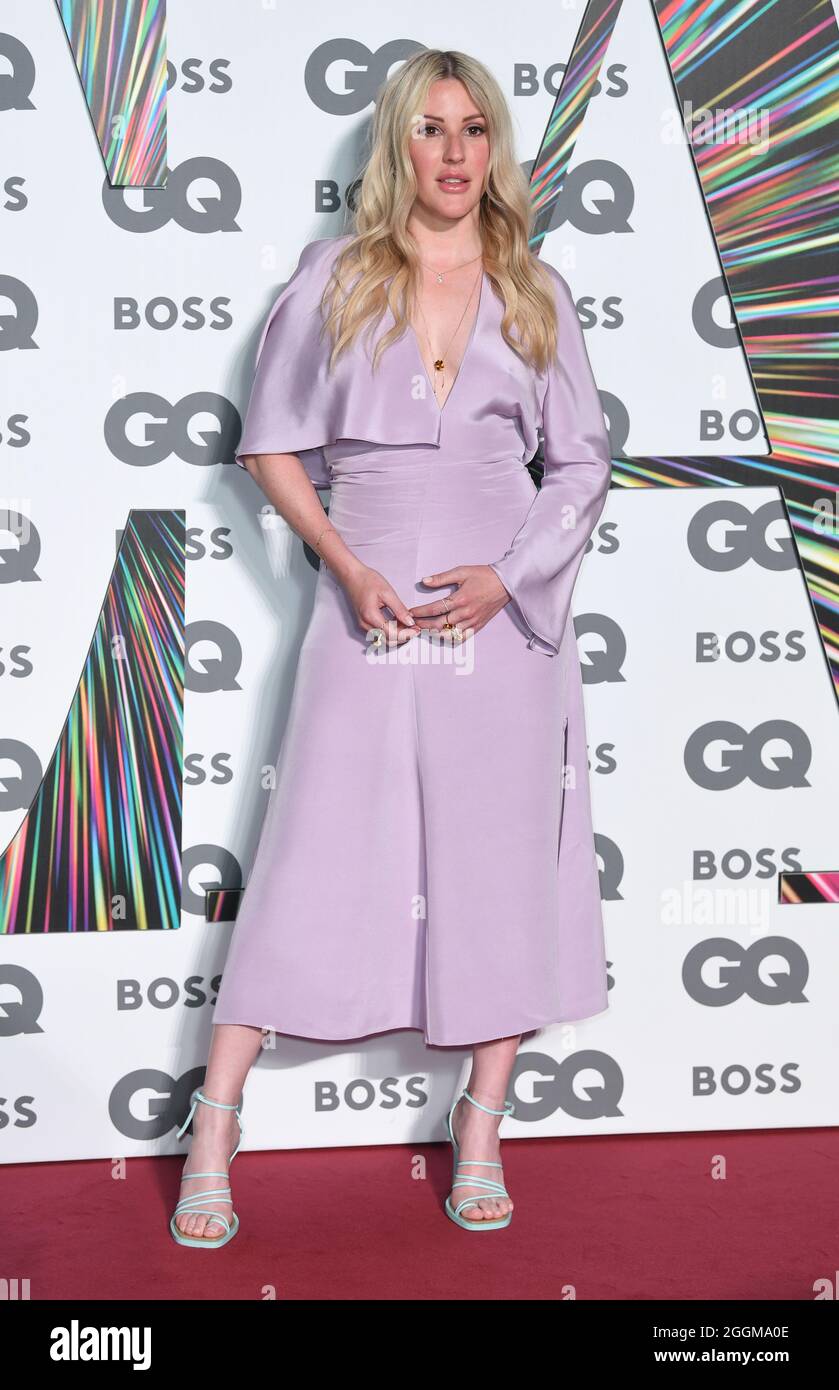 September 1st, 2021, London, UK. Ellie Goulding arriving at the GQ Men